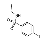 N-ethyl-4-iodo-benzenesulfonamide结构式