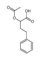 2-乙酰氧基-4-苯基丁酸结构式