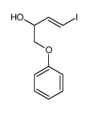 4-iodo-1-phenoxybut-3-en-2-ol Structure