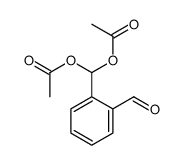 [acetyloxy-(2-formylphenyl)methyl] acetate结构式
