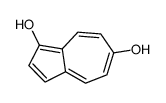 azulene-1,6-diol Structure