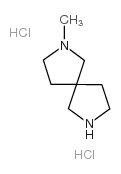 2-甲基-2,7-二氮杂螺[4.4]壬烷二盐酸盐结构式