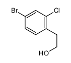 2-(4-bromo-2-chlorophenyl)ethanol Structure