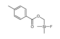 [fluoro(dimethyl)silyl]methyl 4-methylbenzoate Structure