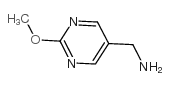 (2-甲氧基嘧啶-5-基)甲胺结构式