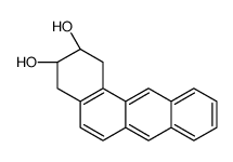 (2R,3S)-1,2,3,4-tetrahydrobenzo[a]anthracene-2,3-diol结构式