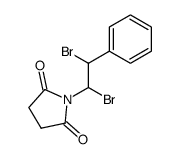 N-(α,β-dibromo-phenethyl)-succinimide结构式