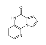 (9CI)-吡啶并[3,2-e]吡咯并[1,2-a]吡嗪-6(5H)-酮结构式