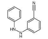 3-(2-phenylhydrazinyl)benzonitrile Structure