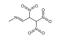 methyl-(2,3,3-trinitro-propyliden)-amine结构式