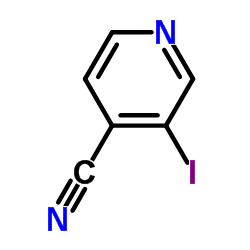 4-氰基-3-碘吡啶结构式