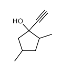 Cyclopentanol, 1-ethynyl-2,4-dimethyl- (6CI) Structure