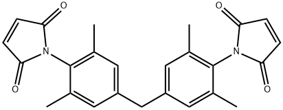 4,4- BISMALEIMIDO-3,35,5-TETRAMETHYLDIPHENYLMETHANE(DMX/BMI)结构式