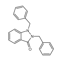 1,2-dibenzylindazolin-3-one Structure