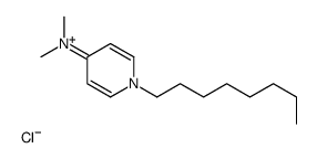 N,N-dimethyl-1-octylpyridin-1-ium-4-amine,chloride Structure