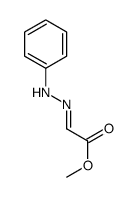 methyl 2-(phenylhydrazinylidene)acetate结构式