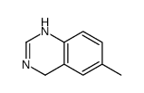6-Methyl-1,4-dihydroquinazoline结构式