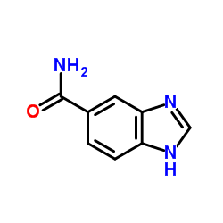 1H-苯并[d]咪唑-6-甲酰胺结构式