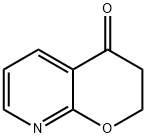 2,3-二氢-4H-吡喃并[2,3-B]吡啶-4-酮结构式