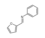 (E)-1-(furan-2-yl)-N-phenylmethanimine Structure