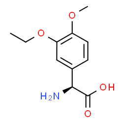 (S)-2-氨基-2-(3-乙氧基-4-甲氧基苯基)乙酸图片