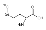 L-Selenomethionine-(methyl-13C) Structure