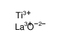 lanthanum titanium trioxide structure