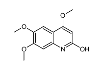 4,6,7-trimethoxy-1H-quinolin-2-one Structure