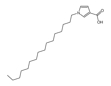 1-hexadecylpyrrole-3-carboxylic acid结构式