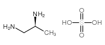 (S)-丙烷-1,2-二胺硫酸盐结构式
