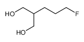 2-(3-fluoropropyl)propane-1,3-diol结构式