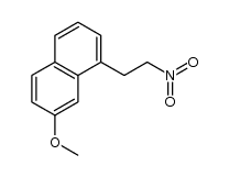 1-(2-nitroethyl)-7-methoxynaphthalene Structure