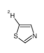 5-deuterio-1,3-thiazole结构式