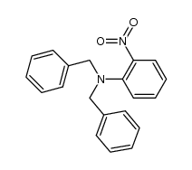 N-(2-nitrophenyl)dibenzylamine结构式