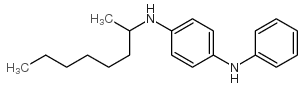 4-(2-辛氨基)二苯胺结构式