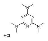[4,6-bis(dimethylamino)-1,3,5-triazin-2-yl]-dimethyl-azanium chloride Structure