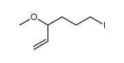 6-Iodo-3-methoxy-1-hexene Structure