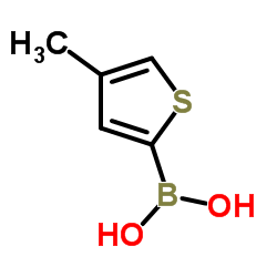 4-甲基噻吩-2-硼酸结构式