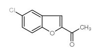 ETHANONE, 1-(5-CHLORO-2-BENZOFURANYL)- Structure