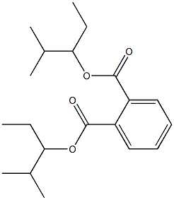 Bis(1-ethyl-2-Methylpropyl) Phthalate结构式