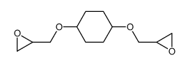 2-[[4-(oxiran-2-ylmethoxy)cyclohexyl]oxymethyl]oxirane Structure