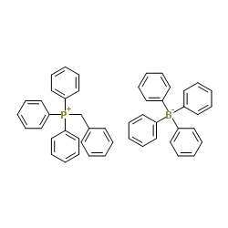 Benzyltriphenylphosphonium tetraphenylborate Structure