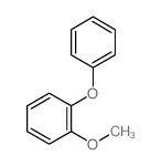 1-甲氧基-2-苯氧基苯结构式