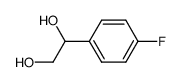 1,2-ETHANEDIOL, 1-(P-FLUOROPHENYL)-结构式