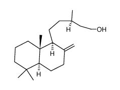 (13R)-Δ8,17-Labden-15-ol Structure