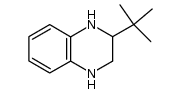 2-t-butyl-1,2,3,4-tetrahydroquinoxaline结构式