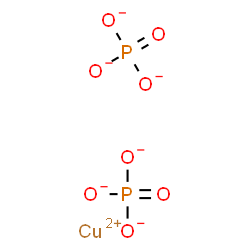 copper bis(dihydrogen phosphate) Structure