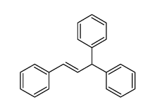 (E)-prop-2-ene-1,1,3-triyltribenzene结构式