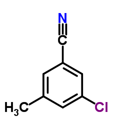 3-氯-5-甲基苯腈结构式