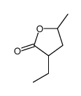 3-ethyl-5-methyloxolan-2-one结构式